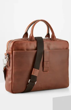 Aktentasche Loreto Pandion in Cognac-Braun