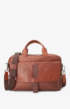 Aktentasche Loreto Pandion in Cognac-Braun