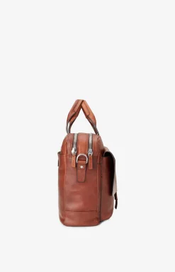 Aktentasche Loreto Pandion in Cognac-Braun