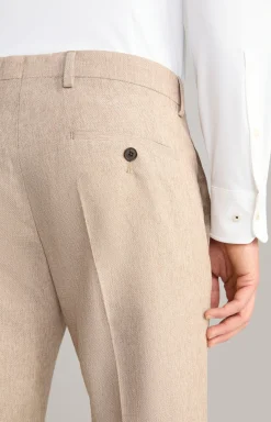 Anzug Damon-Gun in Beige strukturiert