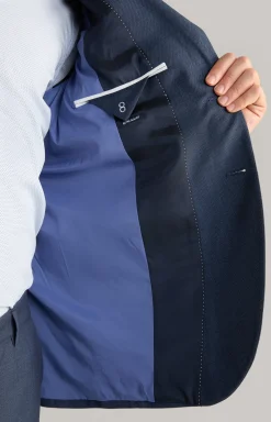 Anzug Damon-Gun in Dunkelblau strukturiert