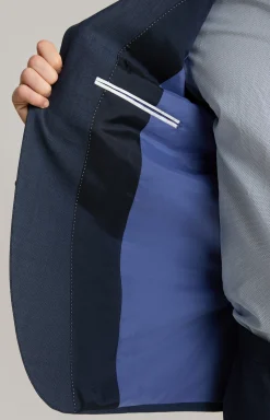 Anzug Damon-Gun in Dunkelblau strukturiert