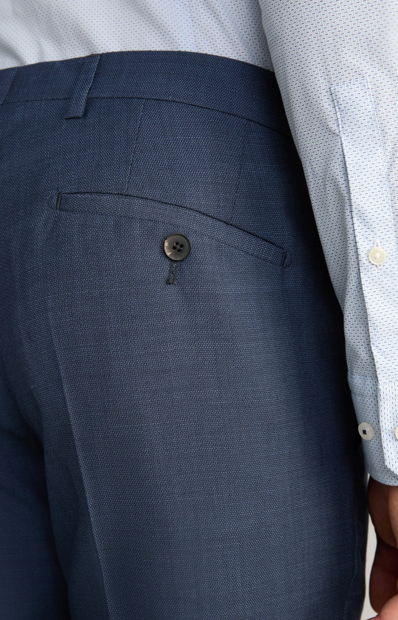 Anzug Damon-Gun in Dunkelblau strukturiert