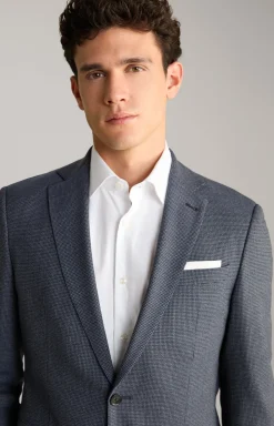 Anzug Finch-Brad in Dunkelblau gemustert