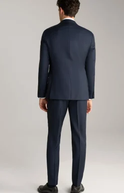 Anzug Finch-Brad in Navy strukturiert