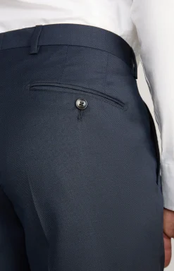 Anzug Finch-Brad in Navy strukturiert