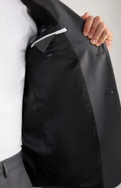 Anzug Herby-Blayr in Anthrazit strukturiert