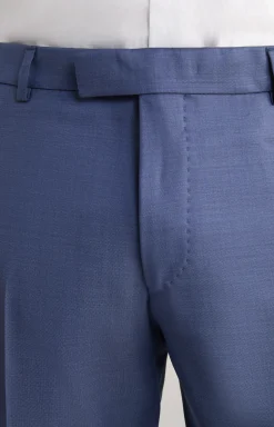 Anzug Herby-Blayr in Blau strukturiert