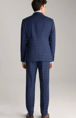 Anzug Herby-Blayr in Dunkelblau kariert