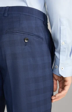 Anzug Herby-Blayr in Dunkelblau kariert