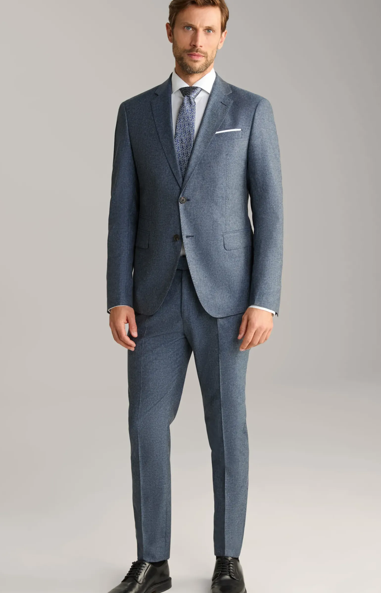 Anzug Howlin-Bennet in Blau meliert