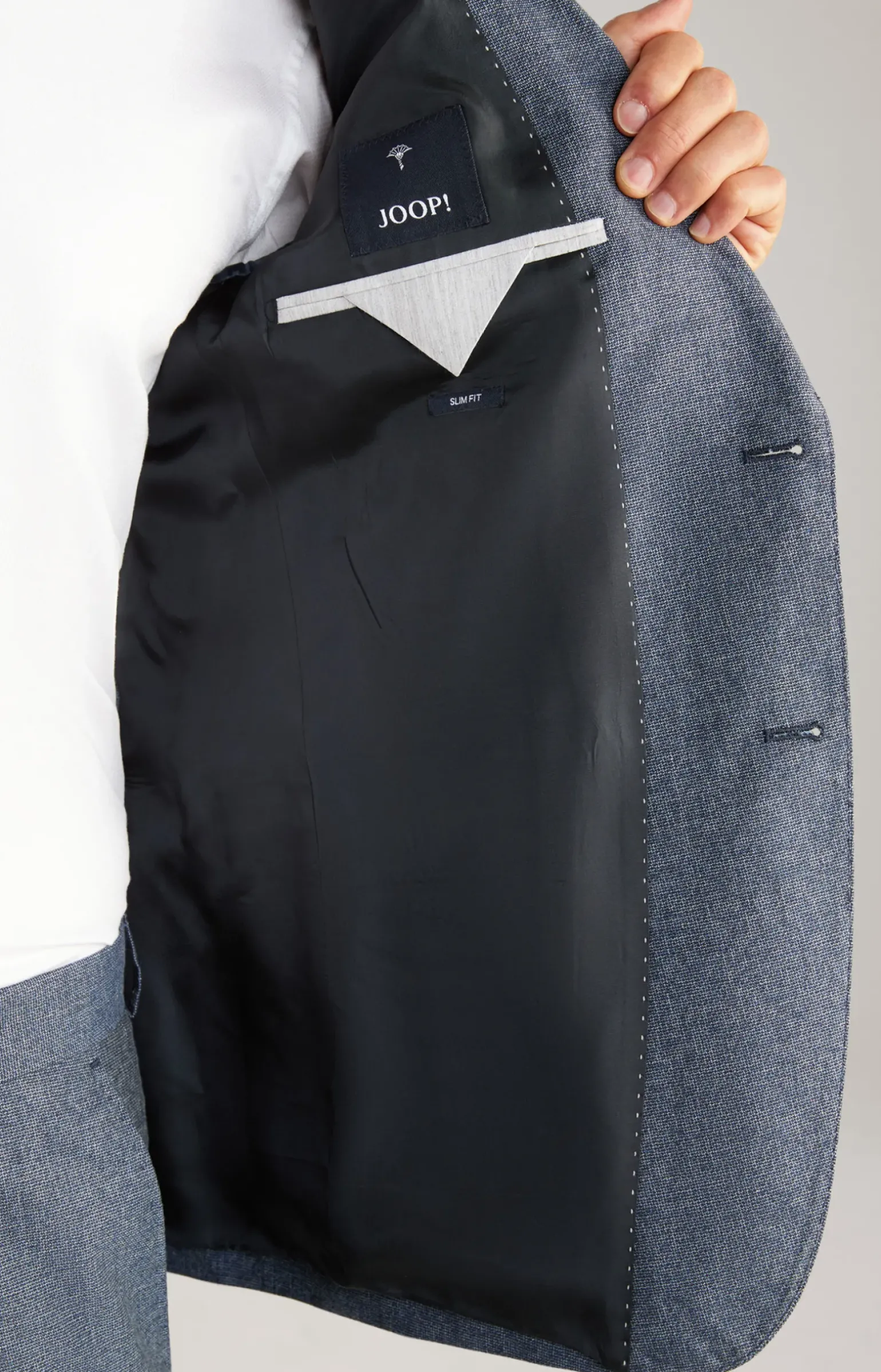 Anzug Howlin-Bennet in Blau meliert