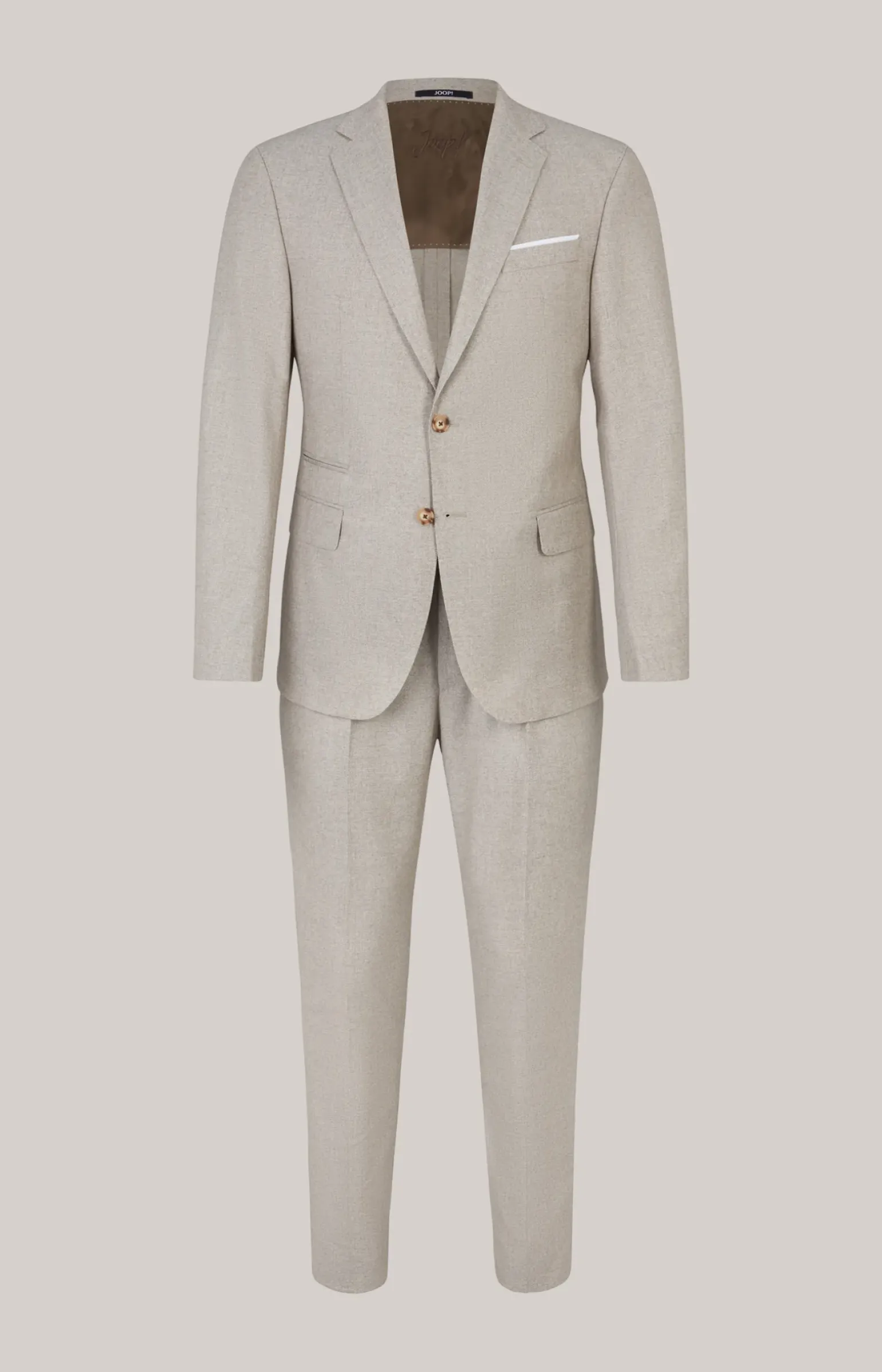 Anzug Howlin-Bennet in Hellbeige meliert