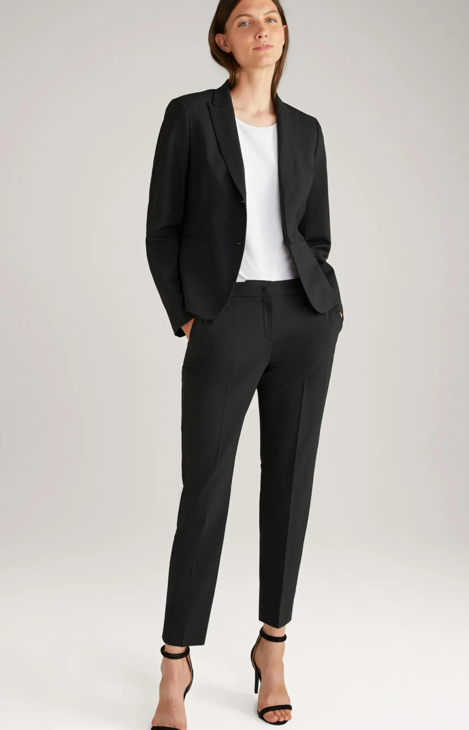 Anzug-Hose in Schwarz