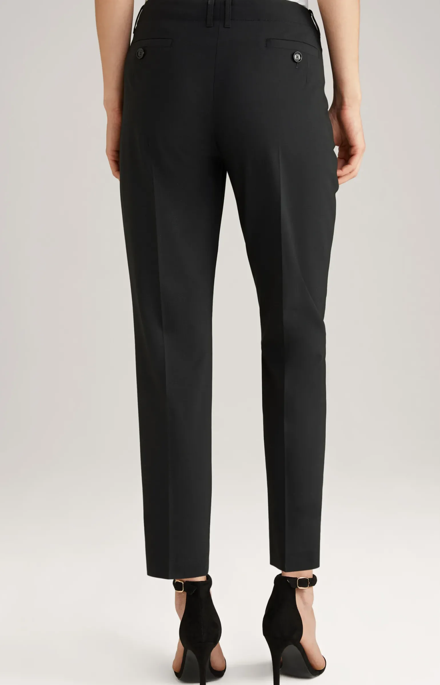 Anzug-Hose in Schwarz