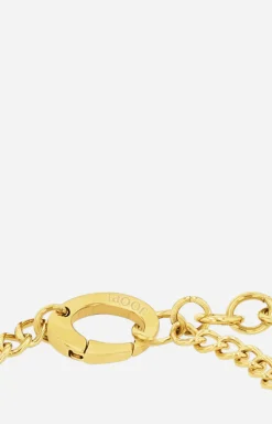 Armband mit Enamel Black in Gold/Schwarz