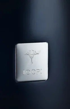 Badeimer mit Schwingdeckel Crystal Line in Dunkelblau