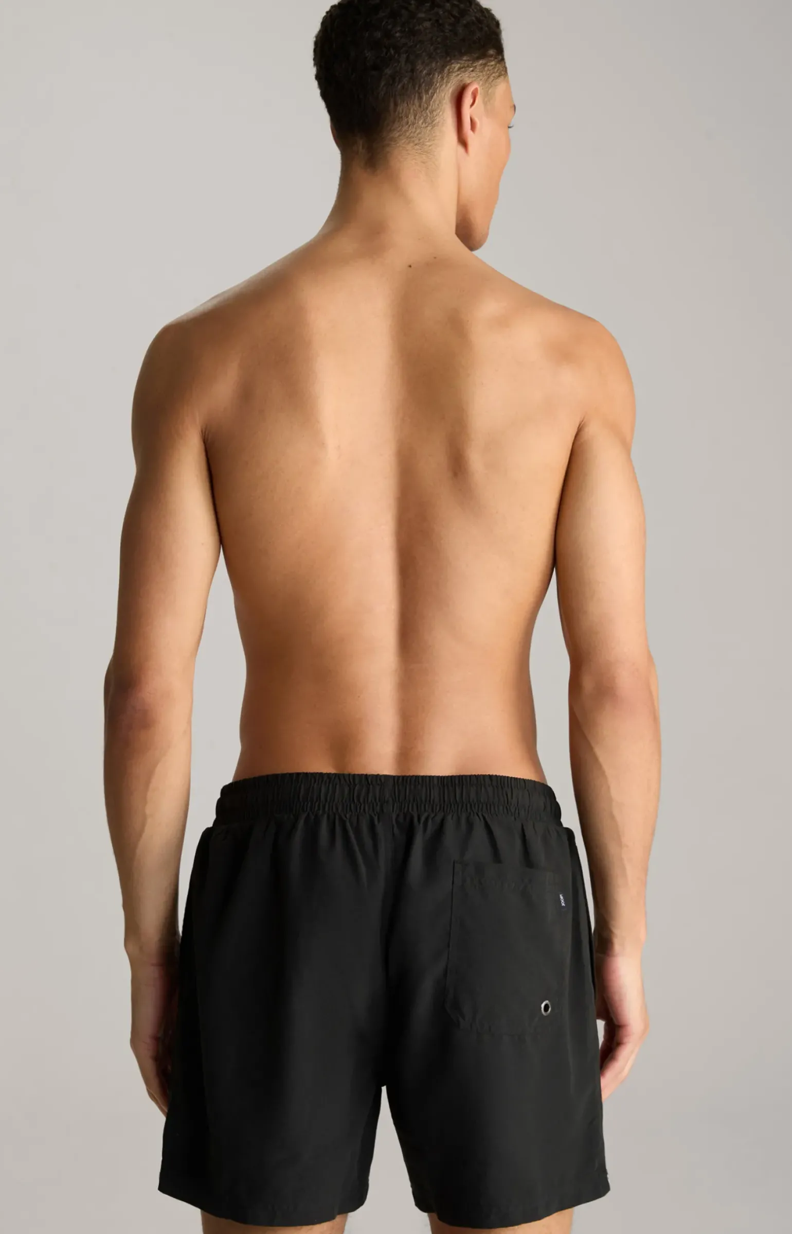 Badeshorts South Beach in Schwarz