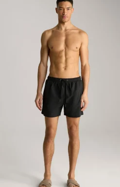 Badeshorts South Beach in Schwarz
