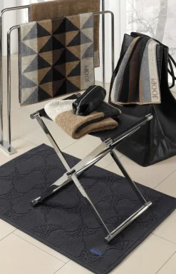 Badhocker Chromeline, Schwarz