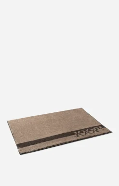 Badteppich JOOP! LOGO STRIPES in Sand, 60 x 90 cm
