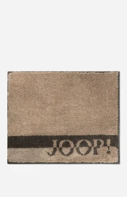 Badteppich JOOP! LOGO STRIPES in Sand, 50 x 60 cm
