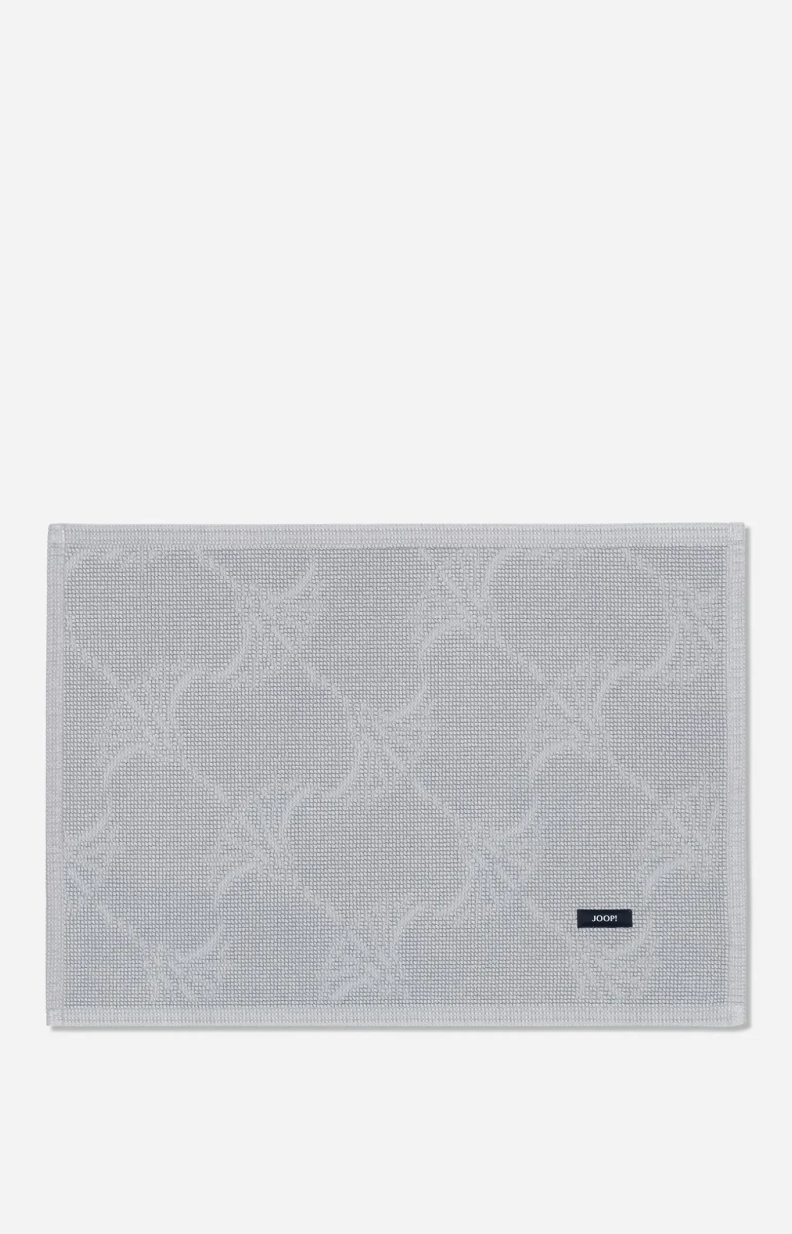 Badteppich JOOP! NEW CORNFLOWER in Silber, 50 x 70 cm