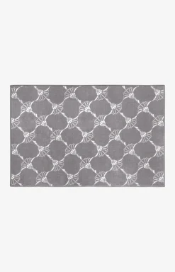 Badteppich Repetition in Graphit, 60 x 90 cm