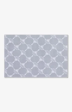 Badteppich Repetition in Kiesel, 60 x 90 cm
