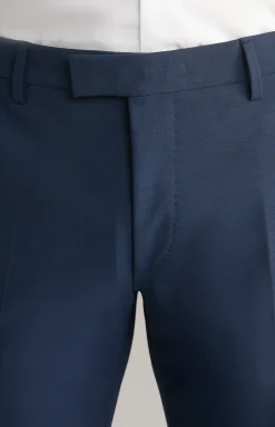 Baukasten-Anzughose Blayr in Dunkelblau meliert