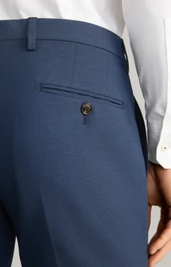 Baukasten-Anzughose Blayr in Dunkelblau meliert