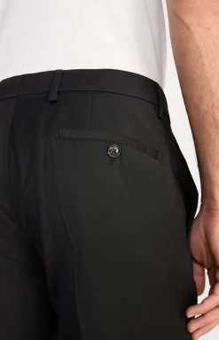 Baukasten-Anzughose Gun in Schwarz