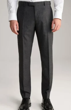 Baukasten-Hose Blayr in Anthrazit meliert