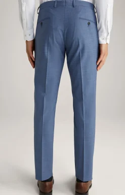 Baukasten-Hose Blayr in Blau strukturiert