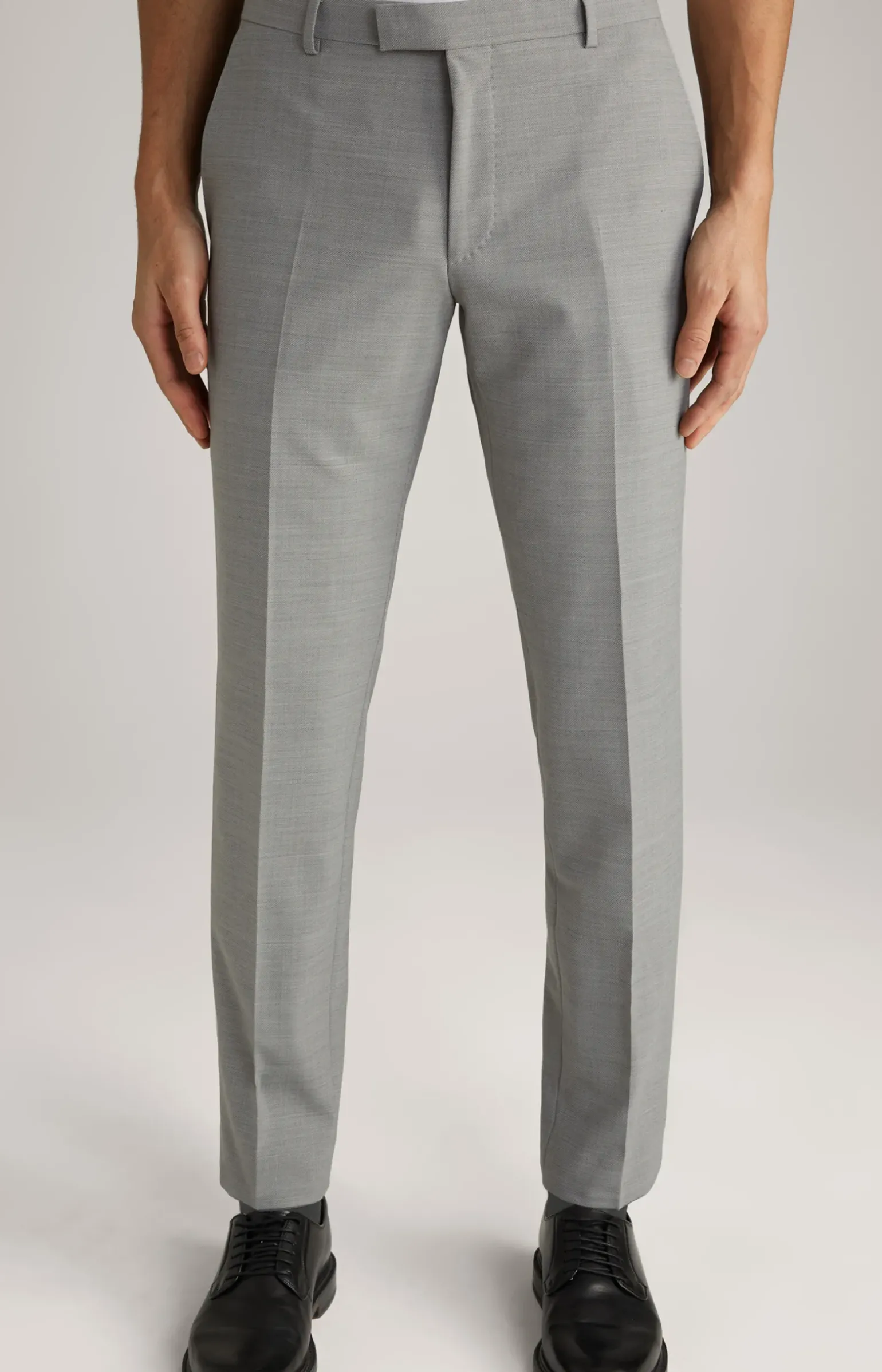 Baukasten-Hose Blayr in Grau strukturiert