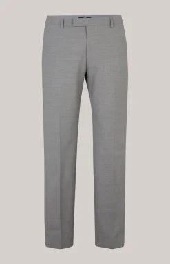 Baukasten-Hose Blayr in Grau strukturiert