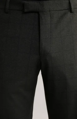 Baukasten-Hose Blayr in Grün kariert