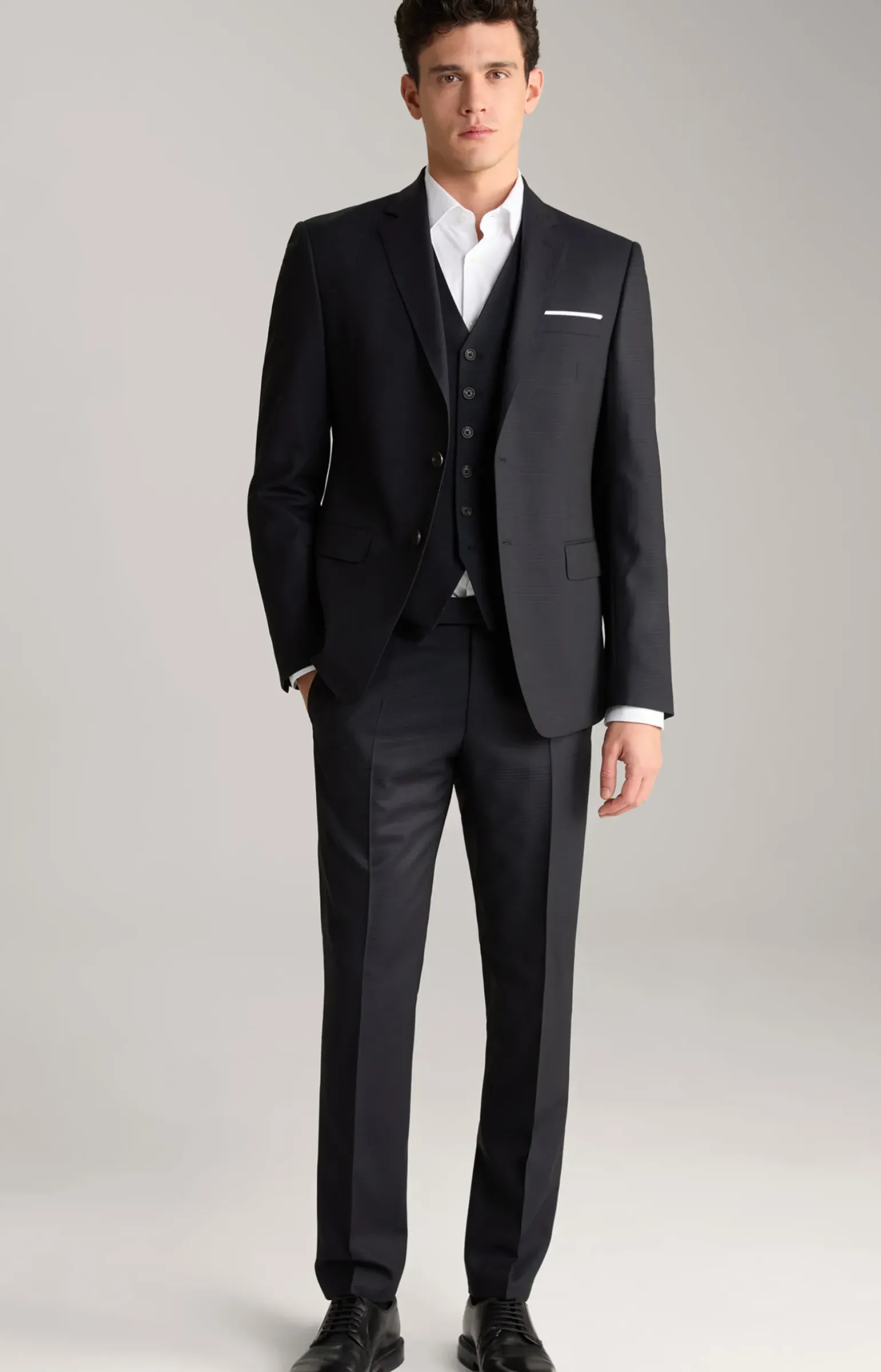 Baukastenhose Blayr in Navy kariert