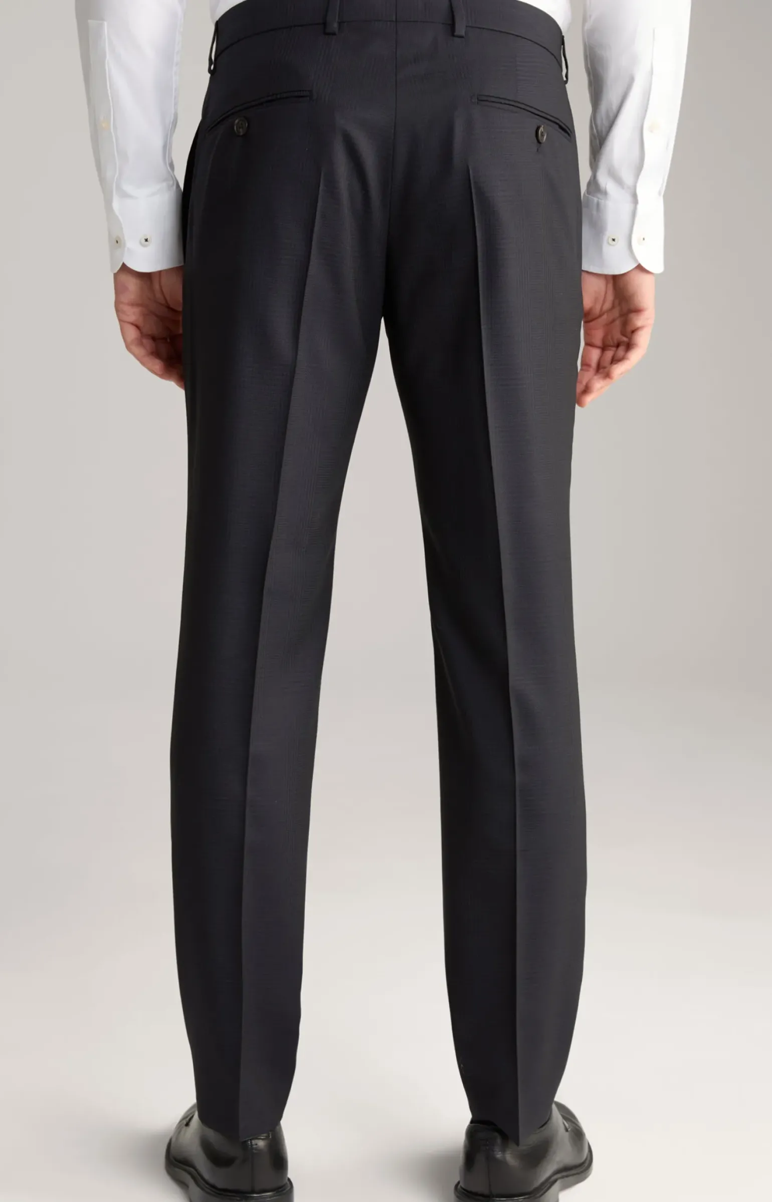 Baukastenhose Blayr in Navy kariert