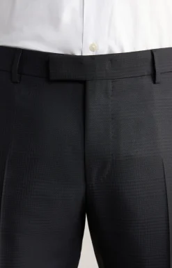 Baukastenhose Blayr in Navy kariert