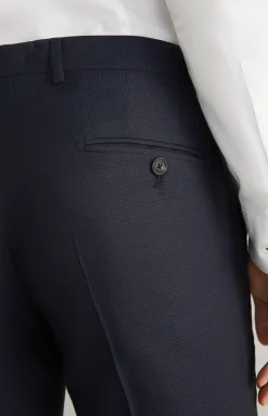 Baukasten-Hose Blayr in Navy strukturiert