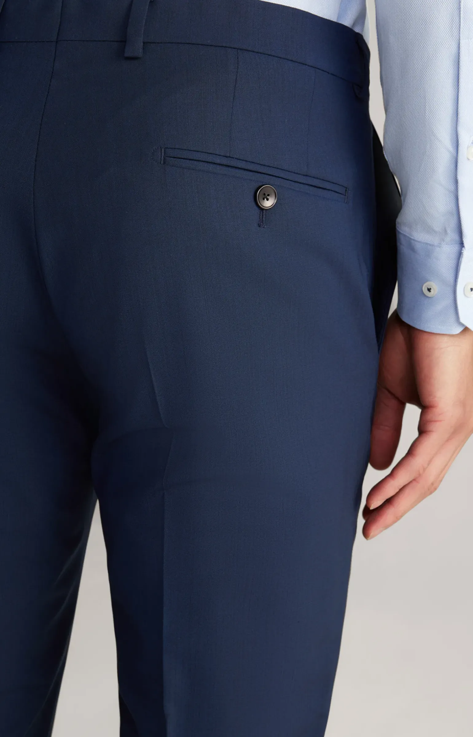 Baukasten-Hose Blayr in Navy meliert
