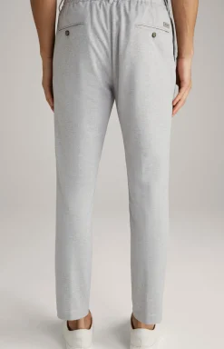 Baukasten-Hose Lester in Hellgrau meliert