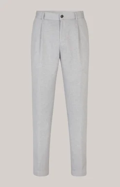 Baukasten-Hose Lester in Hellgrau meliert