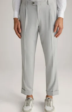 Baukasten-Hose Randar in Hellgrau meliert