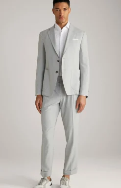 Baukasten-Hose Randar in Hellgrau meliert