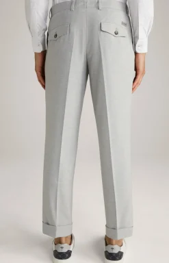 Baukasten-Hose Randar in Hellgrau meliert