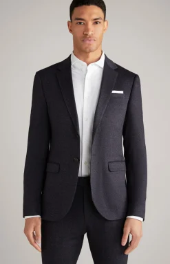 Baukasten-Sakko Damon in Dunkelblau meliert