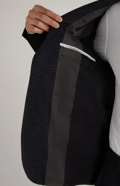 Baukasten-Sakko Damon in Dunkelblau meliert