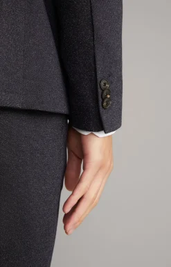 Baukasten-Sakko Damon in Dunkelblau meliert